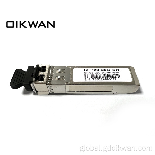 Power Industrial Connectors 25G SFP28 SR Transceivers Factory